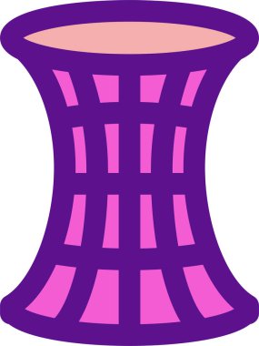 beyaz arkaplanda izole edilmiş ikon ve vektör illüstrasyonu 