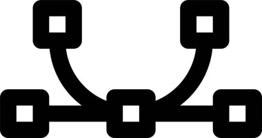 beyaz arkaplanda izole edilmiş vektör illüstrasyonu simgesi çiz 