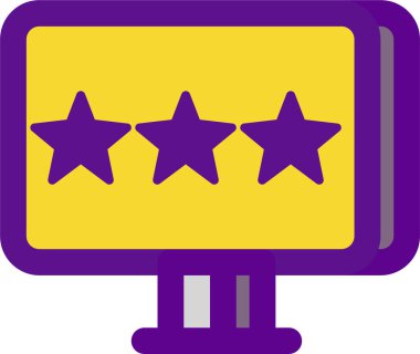 fav oranı sınıflandırma simgesi, vektör çizimi beyaz arkaplanda izole edildi