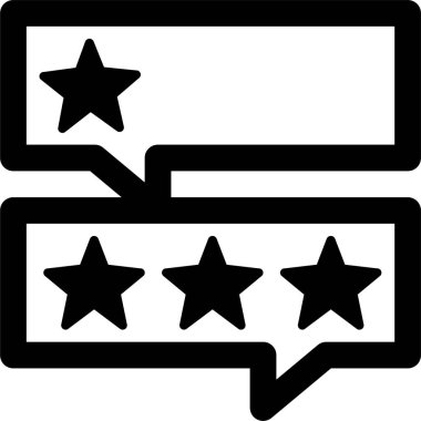 Beyaz arkaplanda izole edilmiş geribildirim simgesi ve vektör illüstrasyonu  