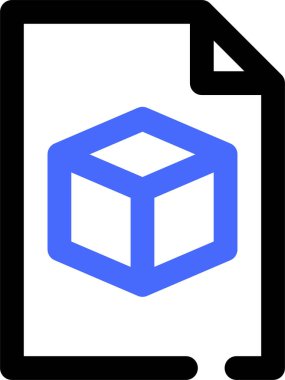 dosya etkileşimi simgesi, vektör illüstrasyonu beyaz arkaplanda izole edildi 