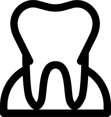 beyaz arkaplanda izole edilmiş sakız simgesi ve vektör illüstrasyonu 