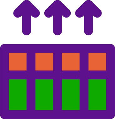 Beyaz arkaplanda izole edilmiş ikon ve vektör resimlerini çoğalt 