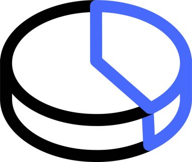 Beyaz arkaplanda izole edilmiş bilgi simgesi ve vektör illüstrasyonu 