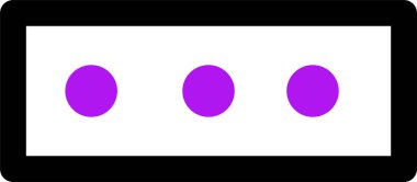 beyaz arkaplanda izole edilmiş daha fazla simge ve vektör illüstrasyonu 