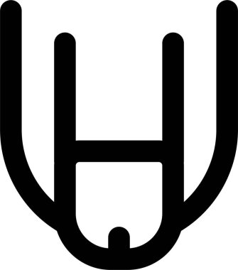 penis icon, vector illustration isolated on white background 