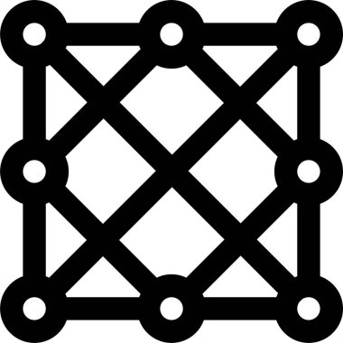 dikdörtgen simgesi, vektör illüstrasyonu beyaz arkaplanda izole edildi 