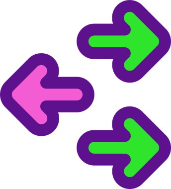 beyaz arkaplanda izole edilmiş ikon ve vektör illüstrasyonu  