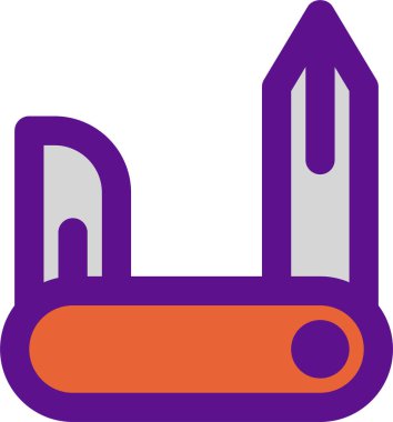 İsviçre simgesi, vektör illüstrasyonu beyaz arkaplanda izole edildi 