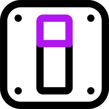 beyaz arkaplanda izole edilmiş vektör resimleme simgesi  