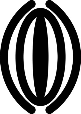 vagina icon, vector illustration isolated on white background 