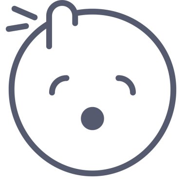 Kaza simgesi, vektör illüstrasyonu beyaz arkaplanda izole edildi