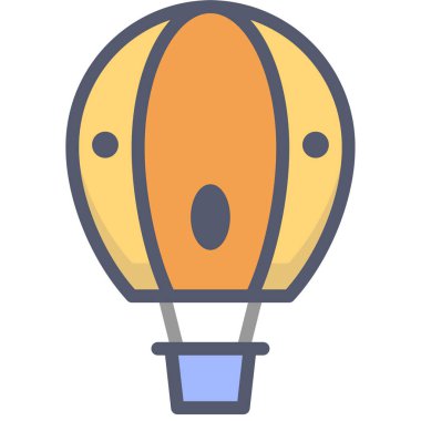Sıcak hava balonu. Basit tasarım