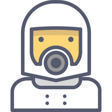 robot. Web simgesi vektör illüstrasyonu