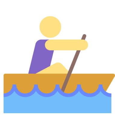 tekne web simgesi basit illüstrasyon