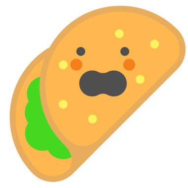 Ekmek. Web simgesi basit illüstrasyon