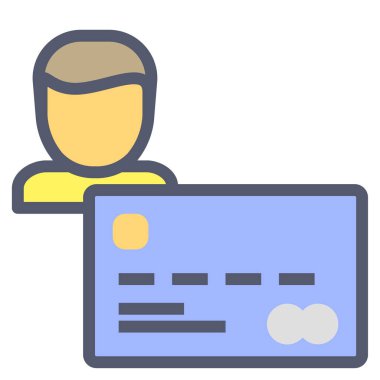 Kişisel ve ticari kullanım için iş ve finans simgesi