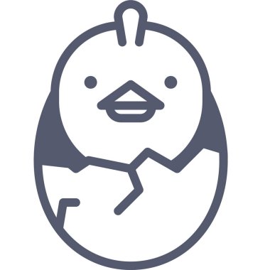 tavuk ağı simgesi, vektör illüstrasyonu 