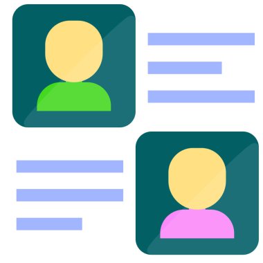 kullanıcı arayüzü vektör simgesi düzenlenebilir 