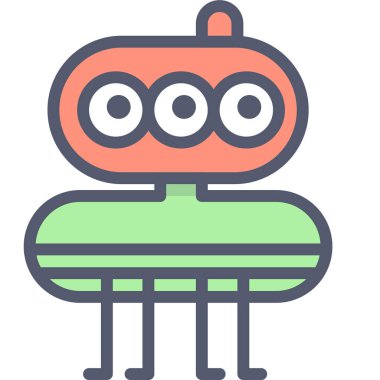 oyun web simgesi, basit vektör illüstrasyonu  