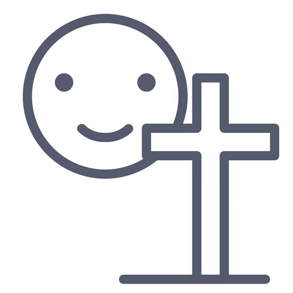 Christian Web Icon 일러스트 — 스톡 벡터