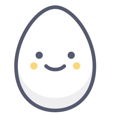 Kahvaltı web simgesi, basit vektör illüstrasyonu