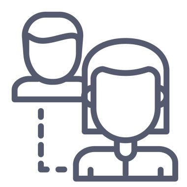 kullanıcı web simgesi, basit vektör illüstrasyonu 