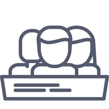 iş insanları vektör simgesi