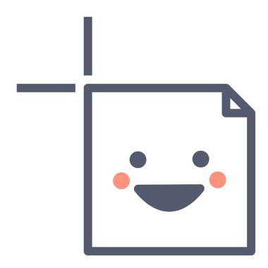 dosya web simgesi, basit vektör illüstrasyonu 