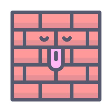 Güvenlik sistemi simgesi vektör illüstrasyonu 