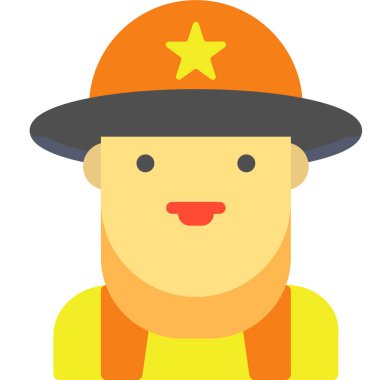 kadın simgesi, vektör illüstrasyonu