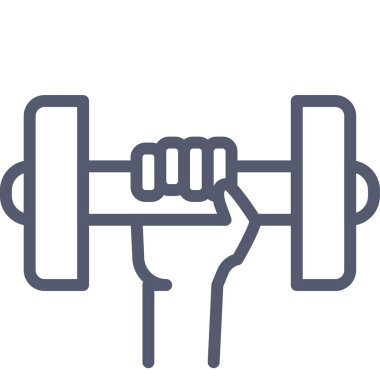 Kas yığını insan vücudunun çizgi film çizimi. 