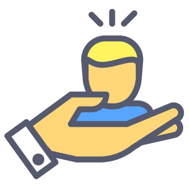 kullanıcı web simgesi, basit vektör illüstrasyonu 