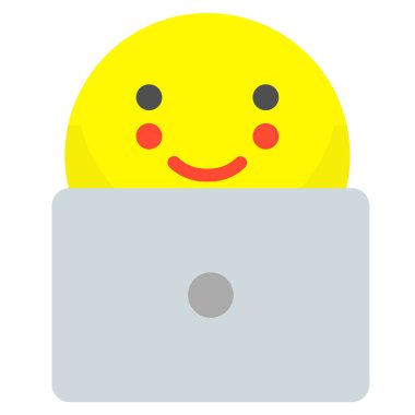 kod web simgesi, vektör illüstrasyonu