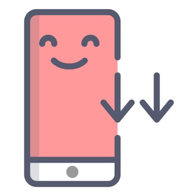 Cep telefonu. Basit tasarım