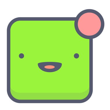 bildirim web simgesi, basit vektör illüstrasyonu  