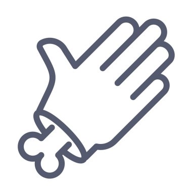 asgari taslak simgesi, vektör illüstrasyonu 