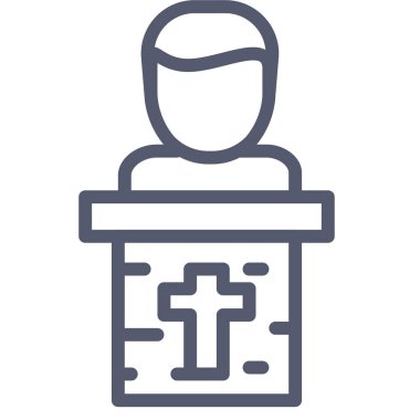 Adamım. Web simgesi basit illüstrasyon