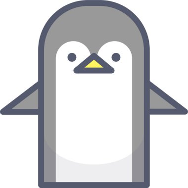 Kuş. Web simgesi basit illüstrasyon