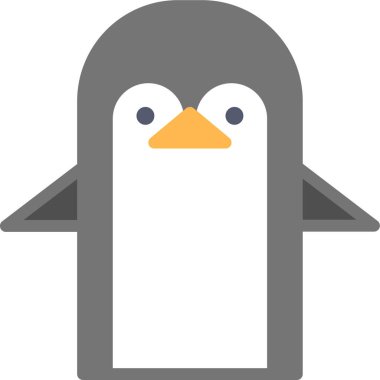 Kuş. Web simgesi basit illüstrasyon