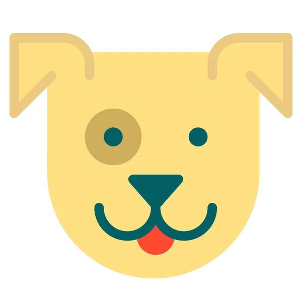 Emoji Ícone Web Ilustração Simples — Vetor de Stock