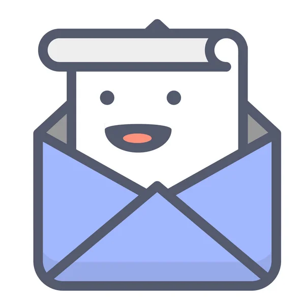 Mail Web Symbol Einfache Vektorillustration — Stockvektor