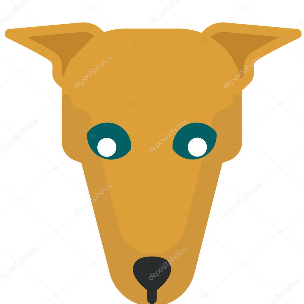 fox. web icon simple illustration