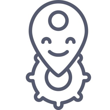 kullanıcı profili simgesi, basit vektör illüstrasyonu 