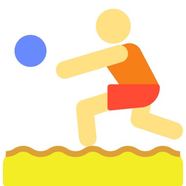 Adamım. Web simgesi basit illüstrasyon