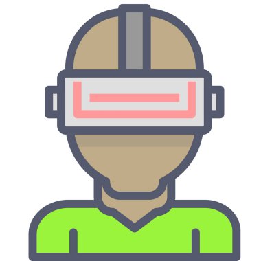 TV web simgesi, basit vektör illüstrasyonu