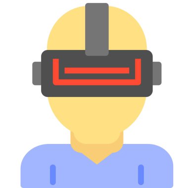 TV web simgesi, basit vektör illüstrasyonu