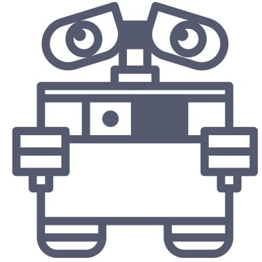 asgari taslak simgesi, vektör illüstrasyonu 