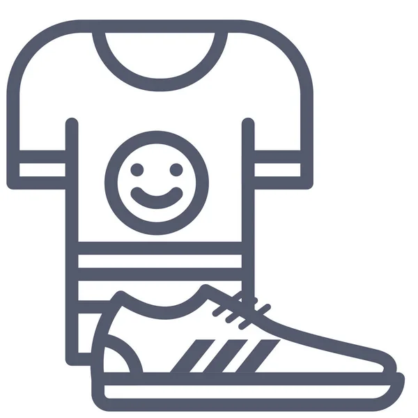 Camisa Icono Web Ilustración Vectorial Simple — Archivo Imágenes Vectoriales