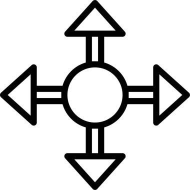 Oklar. Web simgesi basit tasarım